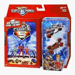 Hot Wheels Battle Force 5 Die Cast Car 2 Pack with DVD