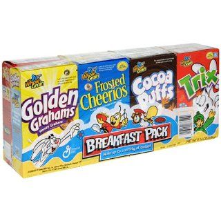 General Mills Assorted Cereal Breakfast Pack, 8 Count Single Serve