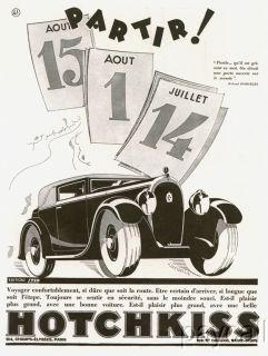 Hotchkiss Automobiles Magazine Ad 1930 009