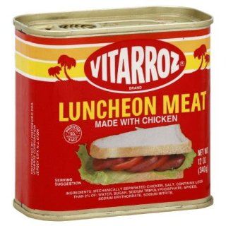 Vitarr oz, Luncheon Meat Chicken, 12 OZ (Pack of 24): 