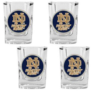 BSS   Notre Dame Fighting Irish NCAA 4pc Shot Glass Set