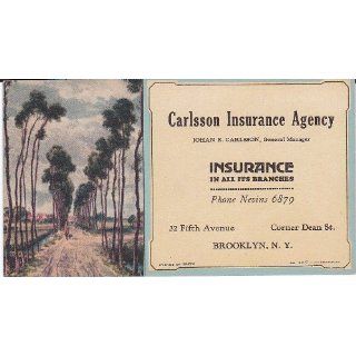 Carlsson Insurance Agency, Brooklyn New York Illustrated