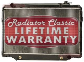  New 1 Row w O EOC w TOC Replacement Radiator for 4 5 L6 Gas