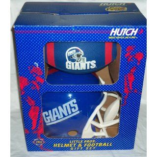 New York Giants   LITTLE PROS Helmet & Football Gift Set