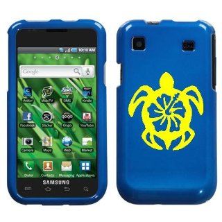 SAMSUNG GALAXY S VIBRANT T959 YELLOW TURTLE ON A BLUE HARD