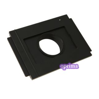Moveable Adapter Plate for 4x5 Large Format Camera Body to Canon EOS