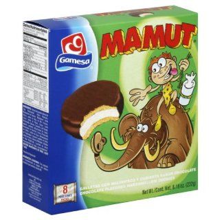 Gamesa Mamut Cookies Chocolate Marshmallow, 8.1 Ounce (Pack of 6