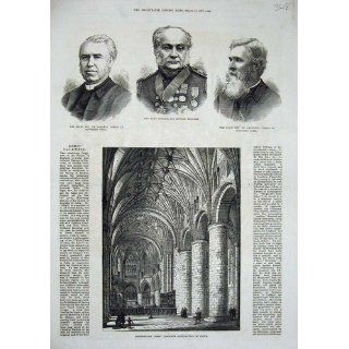 1877 Tewksbury Abbey Choir Belcher Cladwell Sargent Men