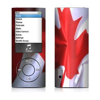Canadian Flag Design Decal Sticker for Apple iPod Nano 5G