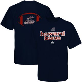 Adidas Howard Bison Backfield T Shirt Navy Blue