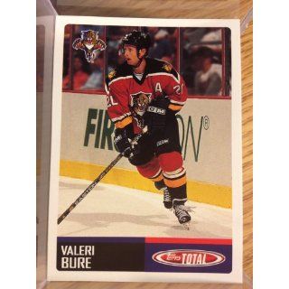 2002 03 Topps Total #113 Valeri Bure Collectibles
