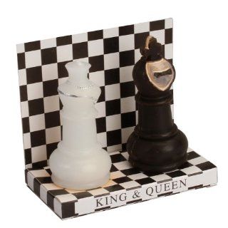 King and Queen Couple Candles Chess Piece Candles Favors