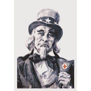 Uncle Sam for the Red Cross 20x30 Poster Paper Home