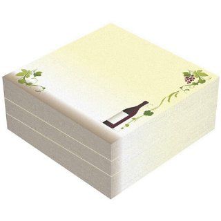 Sticky Notes   Wine Tasting Pads   3x3 Inches   100 sheets