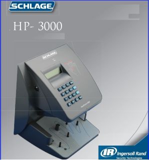 SCHLAGE HandPunch HP 3000 Biometric Hand Scanner Time Clock Access
