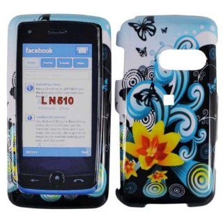 Hard Yellow Flowers Case Cover Faceplate Protector for LG
