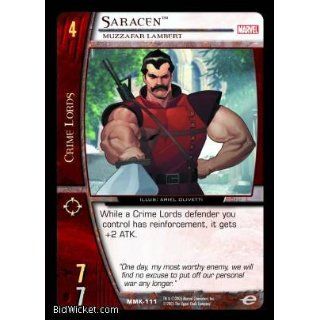 Saracen, Muzzafar Lambert (Vs System   Marvel Knights