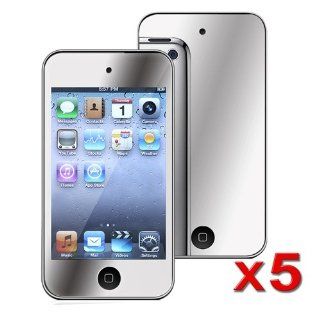 eForCity 5 x Mirror Screen Protector Compatible With iPod