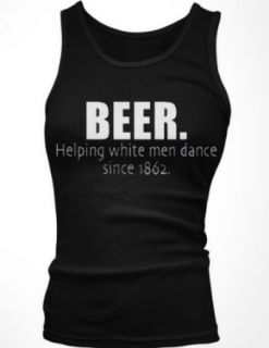 Beer. Helping White Men Dance Since 1862. Juniors Tank Top