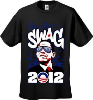 Barack Obama Swag 2012 Mens T Shirt #B288: Clothing