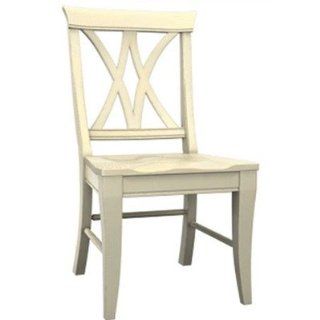 Color Cuisine V Back Side Chair in Buttermilk [Set of 4