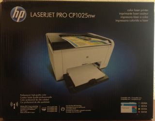 HP LaserJet Pro CP1025nw Workgroup Laser Printer