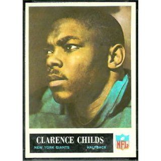 Clarence Childs 1965 Philadelphia Cared #116 Everything