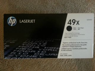 HP 49X Laser Jet Cartridge New