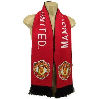 MANCHESTER UNITED FOOTBALL CLUB OFFICIAL LOGO SOCCER SCARF