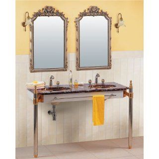 LineaAqua Odessa 57 x 25 Double Bathroom Vanity with