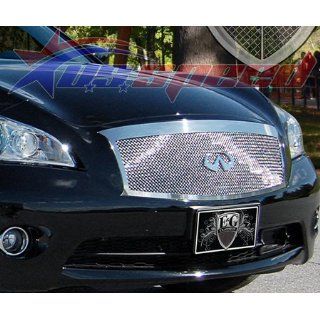 2011 UP Infiniti M Series Chrome Wire Mesh Grille   E&G  