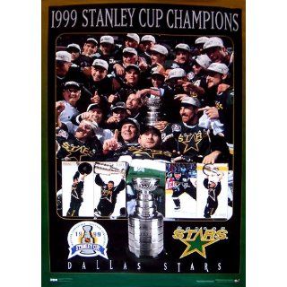 Dallas Stars 1999 NHL Champions Poster (Sports Memorabilia