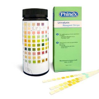  ) Urinalysis Reagent Test Strips, Box of 100: Health & Personal Care
