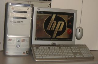 HP Pavilion a1210n,desktop WINDOWS VISTA MEDIA CENTER PC 1GB RAM, with