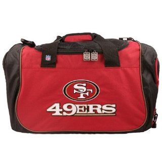 San Francisco 49ers Nylon NFL Duffel Bag Sports