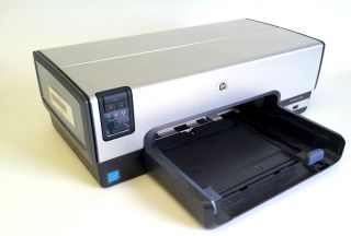 HP Deskjet 6940 Standard Inkjet Printer Parts Power Tested Good