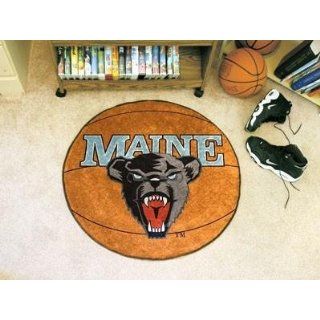 Maine Black Bears Basketball Floor Rug Mat Sports