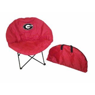 NCAA Georgia Bulldogs Round Folding Chair Sports