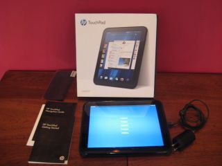 HP Touchpad Tablet PC FB356UT 32GB Wi Fi 9 7in Glossy Black
