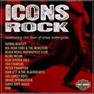 Harley Davidson® Icons Rock Music CD, Celebrating 105