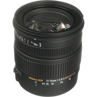 Sigma 17 70mm F 2 8 4 DC Macro OS HSM Lens for Nikon Digital Cameras
