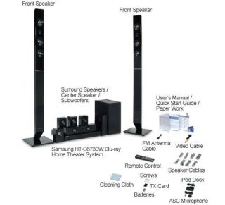 Samsung HT C6730W Home Theater System Internet Ready