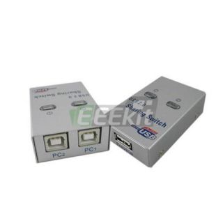 USB 2 0 Sharing Switch Hub 2 PC to 1 Printer Scanner
