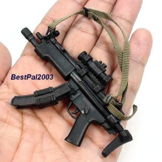 Scale Hot Toys SWAT Team MP5 Machine Gun