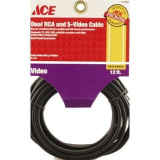 Ace Dual RCA & S Video Cable (3172954) Electronics