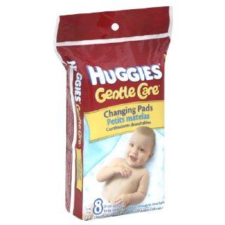 NEW HUGGIES DISPOSABLE CHANGING PADS, 8 COUNT PACKAGES (PACK OF 3)
