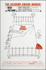Tom Jones 1963 Original U s One Sheet Movie Poster
