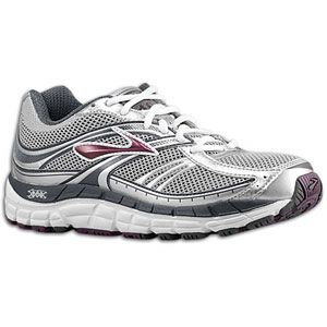 Brooks Addiction 10   Womens   Running   Shoes   Silver/Anthracite