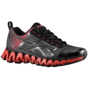 Reebok ZigReetrek TR   Mens   Running   Shoes   Black/Gravel/Red