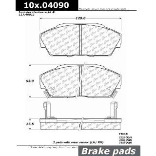 Centric Parts 109.04090 109 Series Axxis Deluxe Plus Brake Pad